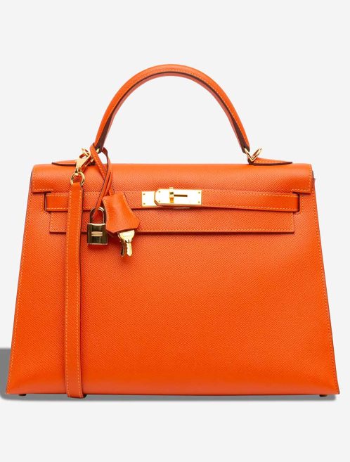 Hermès Kelly 32 Epsom Feu Front | Sell your designer bag