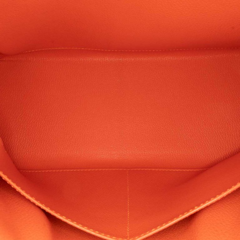 Hermès Kelly 32 Epsom Feu Inside | Sell your designer bag