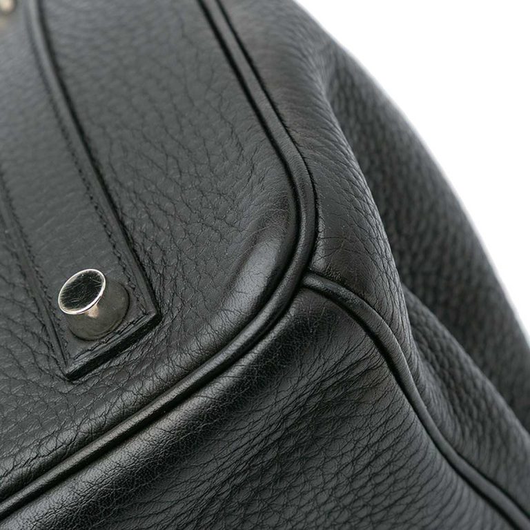 Hermès Birkin 35 Clémence Black Signs of wear | Sell your designer bag