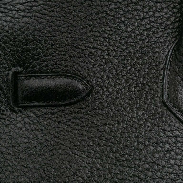 Hermès Birkin 35 Clémence Black Signs of wear | Sell your designer bag