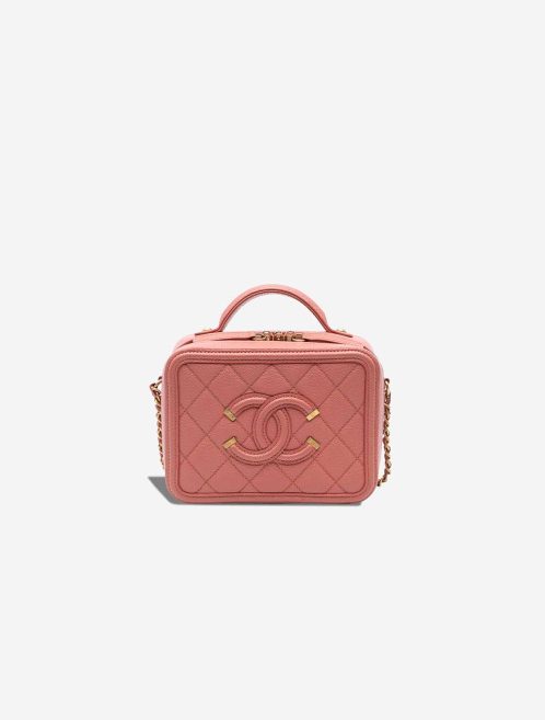Chanel Vanity Small Caviar Pink Front | Sell your designer bag