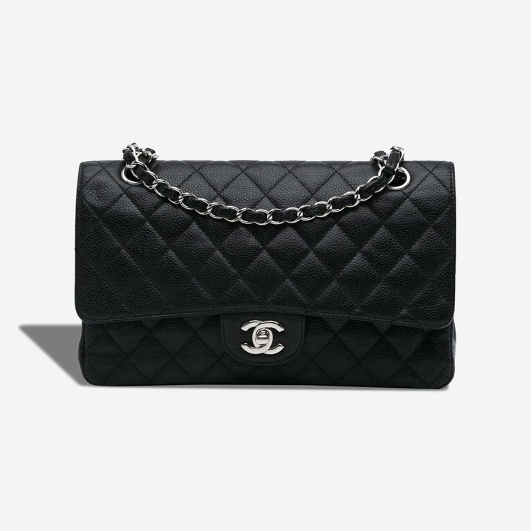 Chanel Timeless Medium Caviar Black Front | Sell your designer bag
