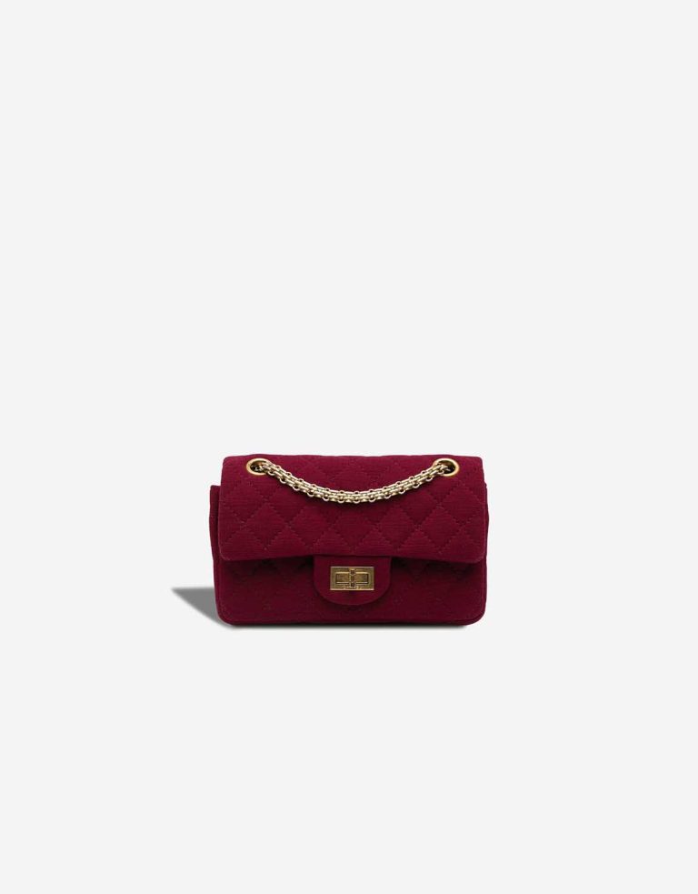 Chanel 2.55 Reissue Mini Jersey Red Front | Sell your designer bag