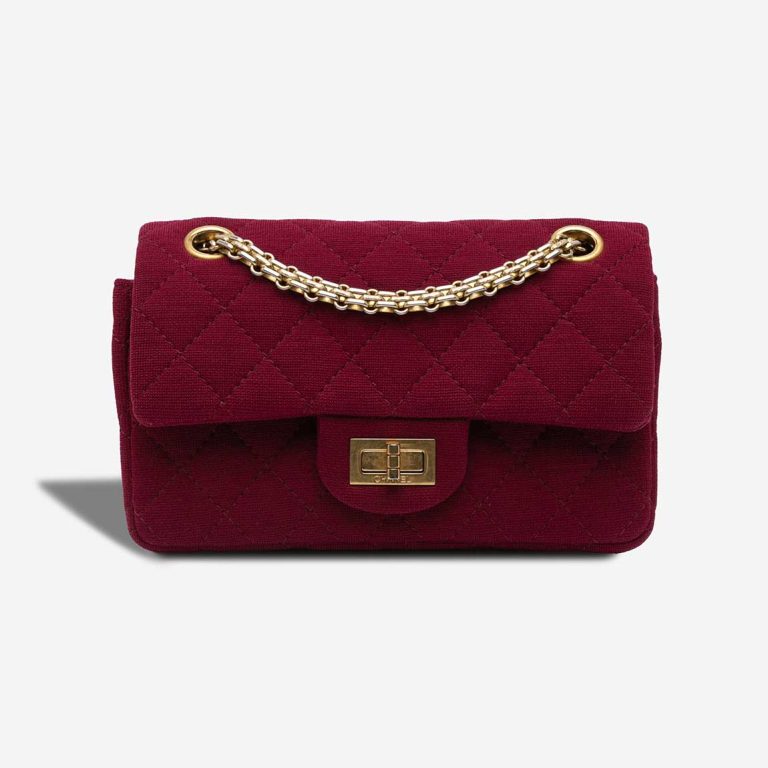 Chanel 2.55 Reissue Mini Jersey Red Front | Sell your designer bag