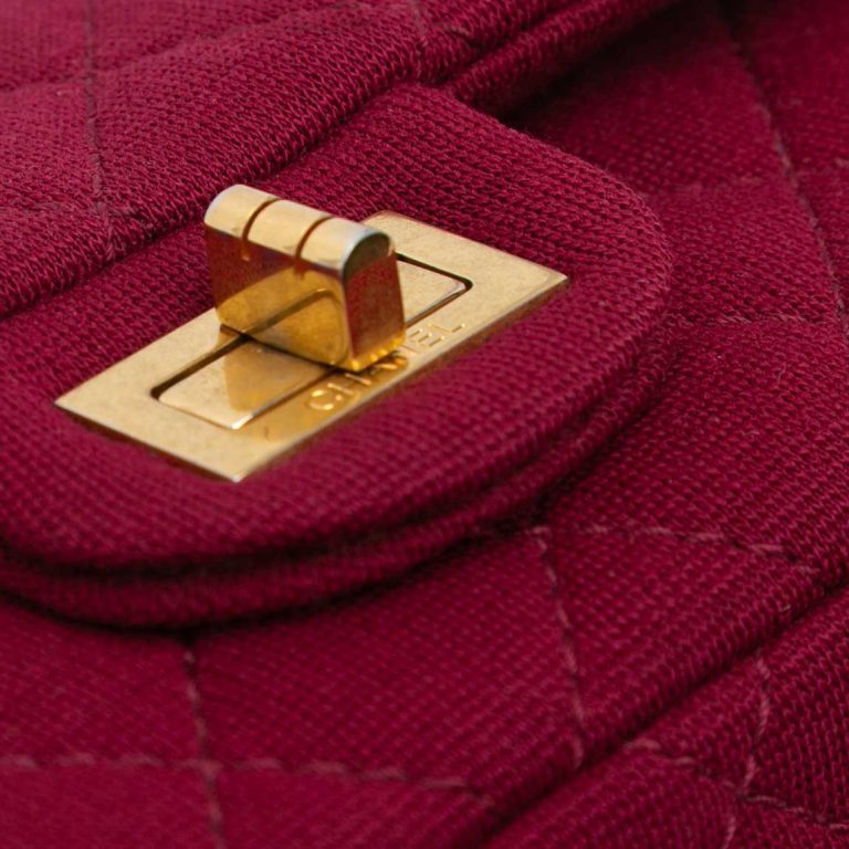 Chanel 2.55 Reissue Mini Jersey Red Front | Sell your designer bag
