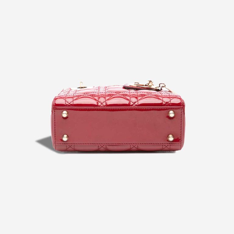 Dior Lady Mini Patent Red | Sell your designer bag