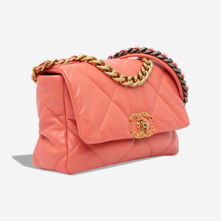 Chanel 19 Flap Bag Lamb Coral Pink | Sell your designer bag