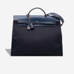 Hermès Herbag 39 Toile / Vache Hunter Blue Marine / Bleu Indigo Front | Sell your designer bag