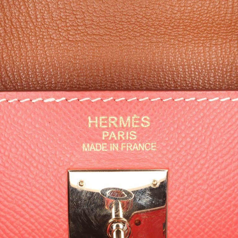 Hermès Kelly 35 Candy Collection Epsom Rose Jaipur / Gold Logo | Sell your designer bag