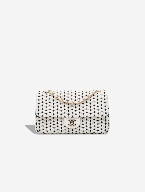 Chanel Timeless Medium Calf / Wool White / Black Front | Sell your designer bag