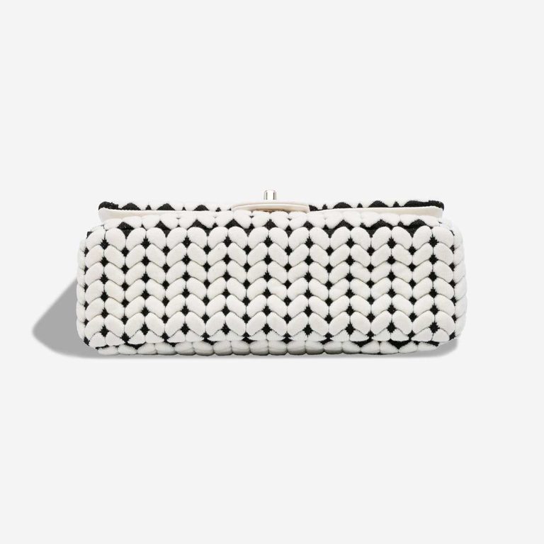 Chanel Timeless Medium Calf / Wool White / Black | Sell your designer bag