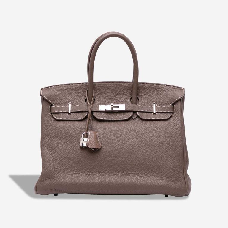 Hermès Birkin 35 Togo Étoupe Front | Sell your designer bag