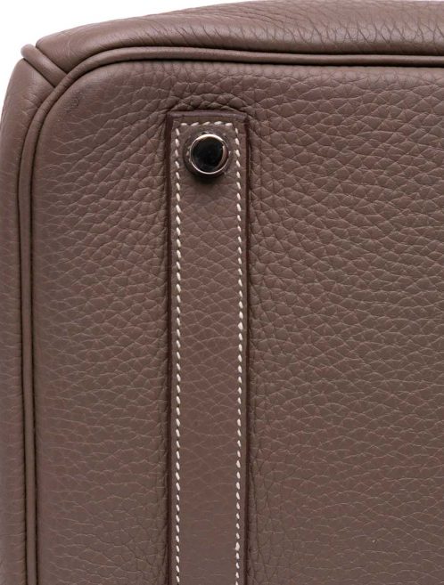 Hermès Birkin 35 Togo Étoupe Signs of wear | Sell your designer bag