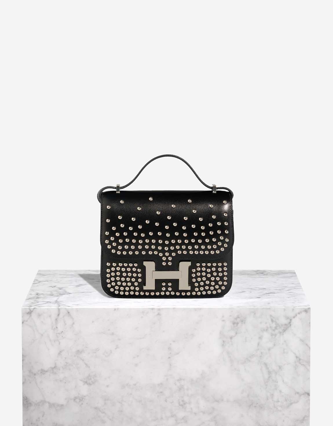 Hermès Constance 18 Clouté Box Black | SACLÀB