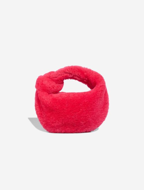 Bottega Veneta Jodie Mini Faux Fur Pink Front | Sell your designer bag