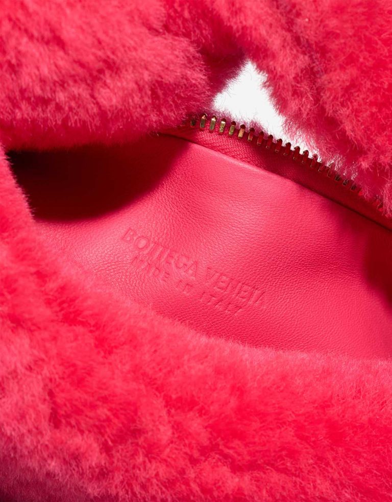 Bottega Veneta Jodie Mini Faux Fur Pink Logo | Sell your designer bag