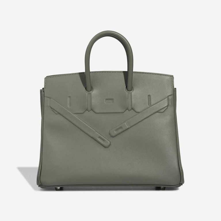Hermès Birkin Shadow 25 Swift Gris Meyer Front | Sell your designer bag
