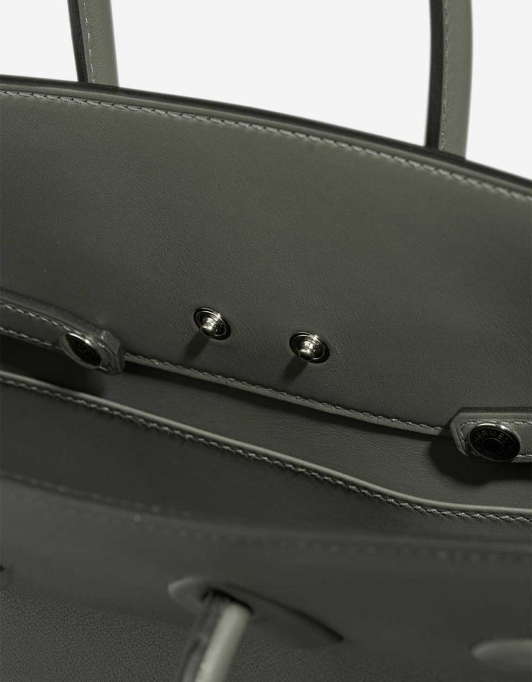 Hermès Birkin Shadow 25 Swift Gris Meyer Closing System | Sell your designer bag