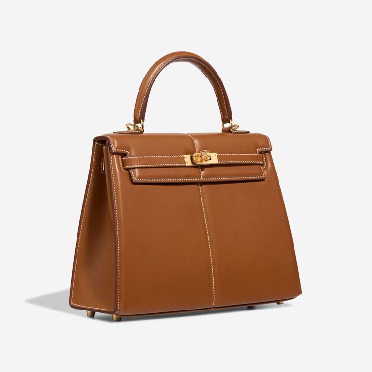 Hermès Kelly Padded 25 Barenia Fauve | Sell your designer bag