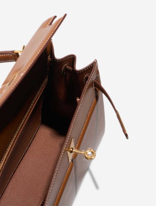 Hermès Kelly Padded 25 Barenia Fauve Inside | Sell your designer bag