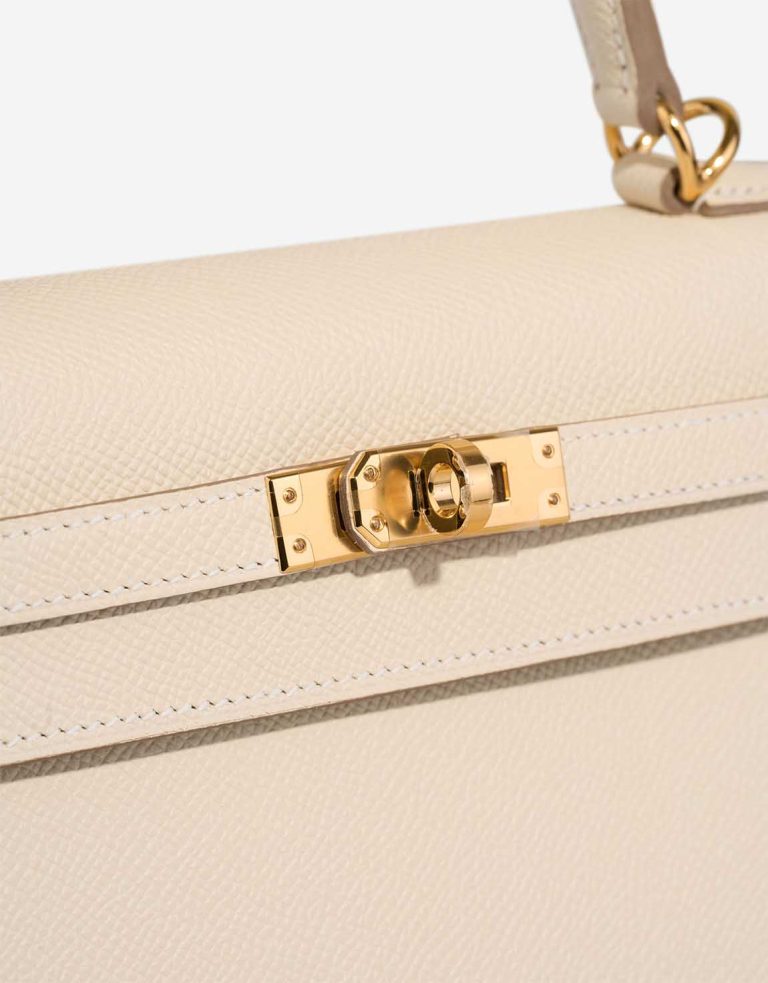 Hermès Kelly 25 Epsom Craie Closing System | Sell your designer bag