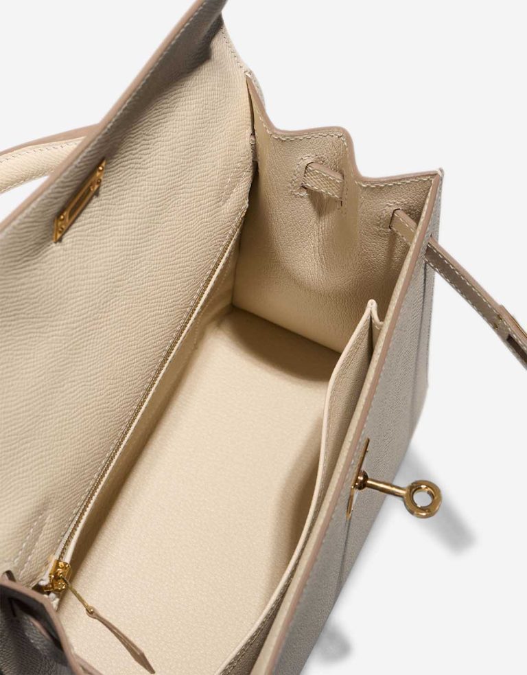 Hermès Kelly 25 Epsom Craie Inside | Sell your designer bag