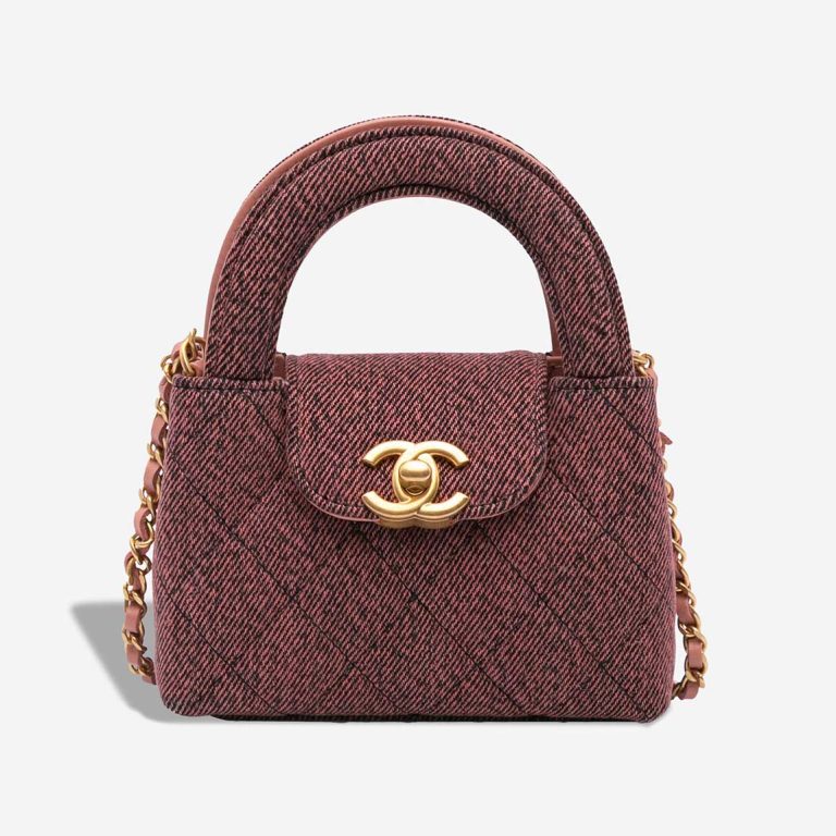 Chanel Kelly Micro Denim Pink / Black Front | Sell your designer bag