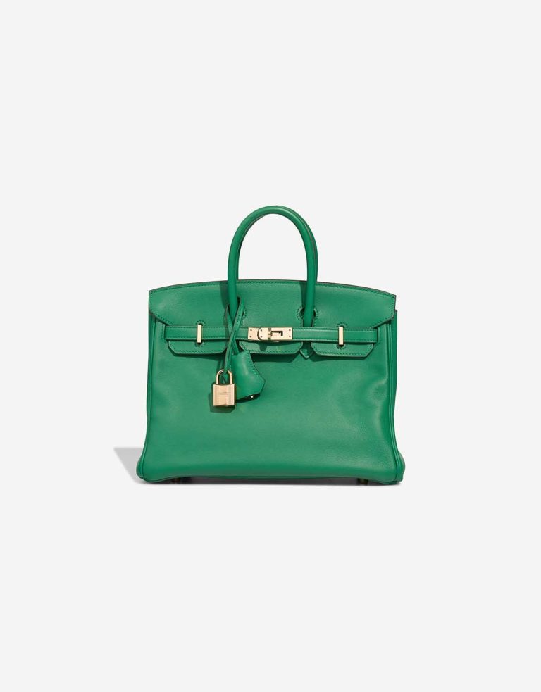 Hermès Birkin 25 Swift Menthe Front | Sell your designer bag