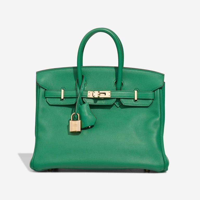 Hermès Birkin 25 Swift Menthe Front | Sell your designer bag