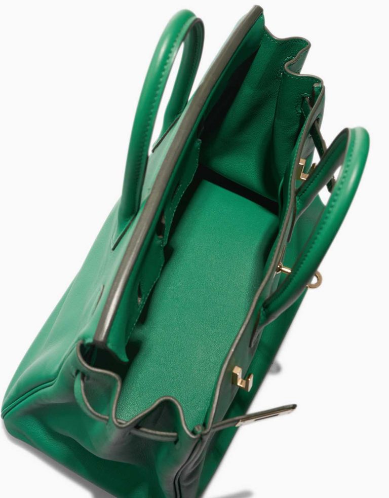 Hermès Birkin 25 Swift Menthe Inside | Sell your designer bag