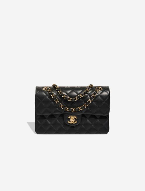 Chanel Timeless Small Lamb Black Front | Sell your designer bag