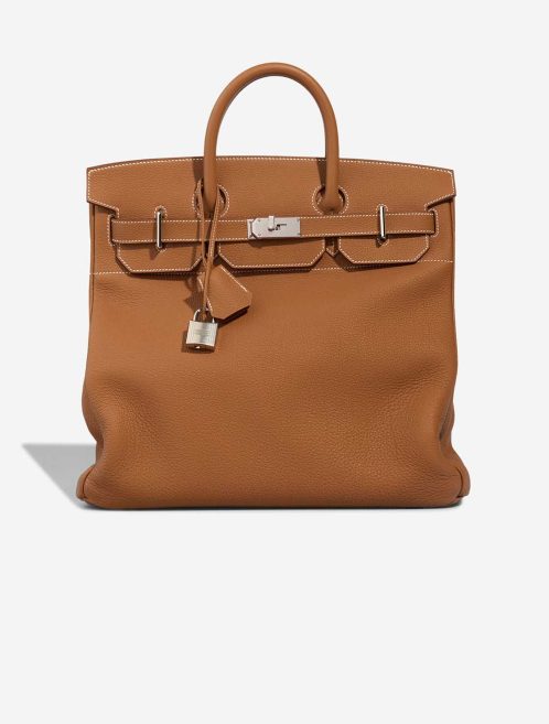 Hermès Haut à Courroies 40 Togo Gold Front | Sell your designer bag