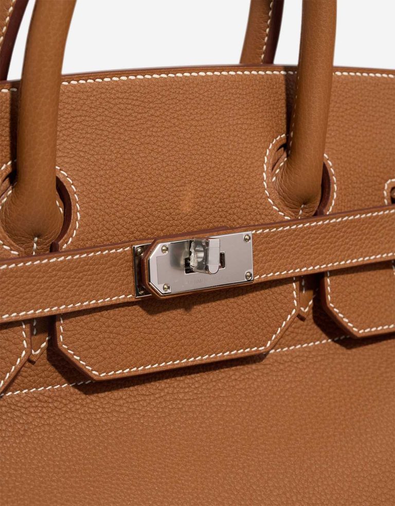 Hermès Haut à Courroies 40 Togo Gold Closing System | Sell your designer bag