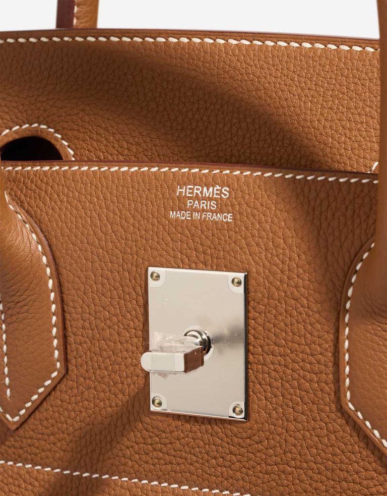Hermès Haut à Courroies 40 Togo Gold Logo | Sell your designer bag