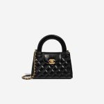 Chanel Kelly Medium Aged Calf Black Front | Sell your designer bag