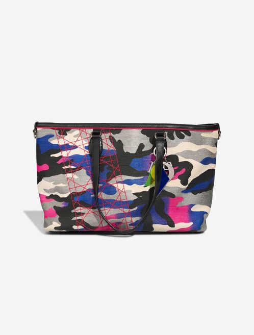 Dior x Anselm Reyle Camouflage Shopping Tote Canvas / Calf Multicolour Front | Sell your designer bag