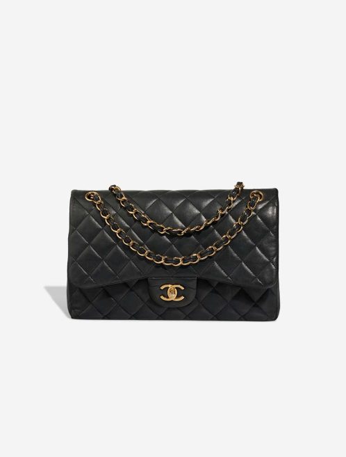 Chanel Timeless Jumbo Lamb Black Front | Sell your designer bag