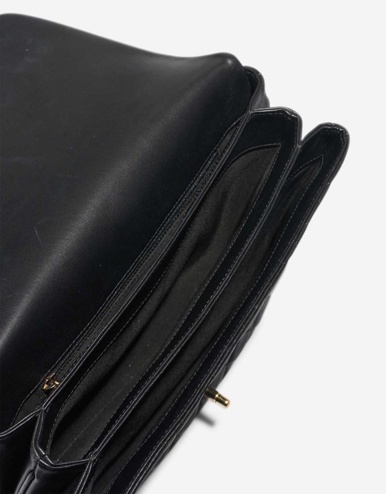 Chanel Business Affinity Large Lamb Black  Inside | Sell your designer bag