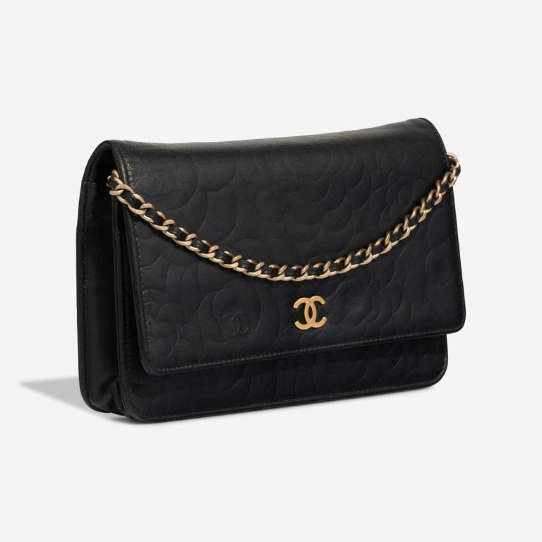 Chanel Timeless Wallet On Chain Lamb Black | Sell your designer bag