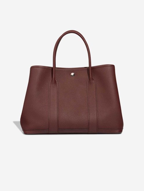 Hermès Garden Party 36 Veau Négonda Burgundy Front | Sell your designer bag