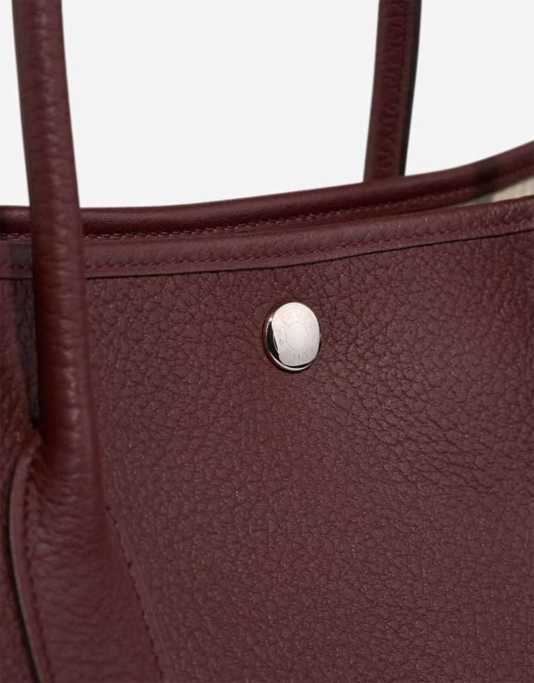 Hermès Garden Party 36 Veau Négonda Burgundy Closing System | Sell your designer bag