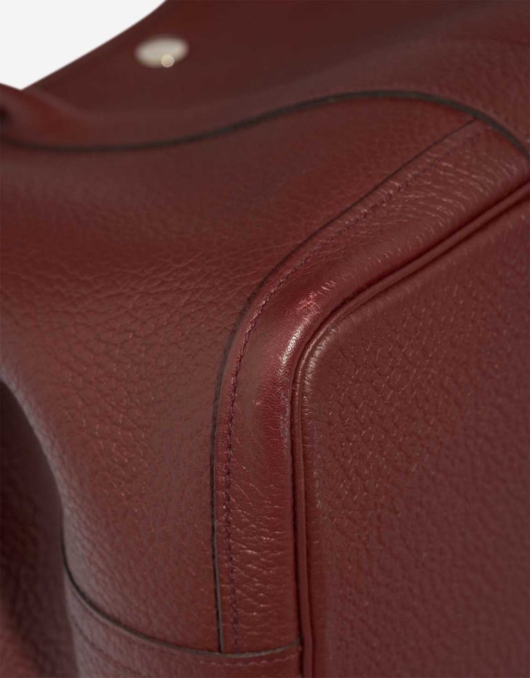 Hermès Garden Party 36 Veau Négonda Burgundy Signs of wear | Sell your designer bag