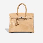 Hermès Birkin 30 Porosus Crocodile Poussière Front | Sell your designer bag