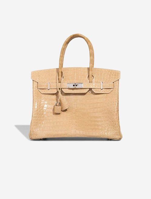 Hermès Birkin 30 Porosus Crocodile Poussière Front | Sell your designer bag