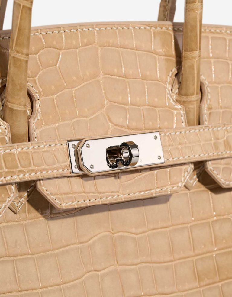 Hermès Birkin 30 Porosus Crocodile Poussière Closing System | Sell your designer bag
