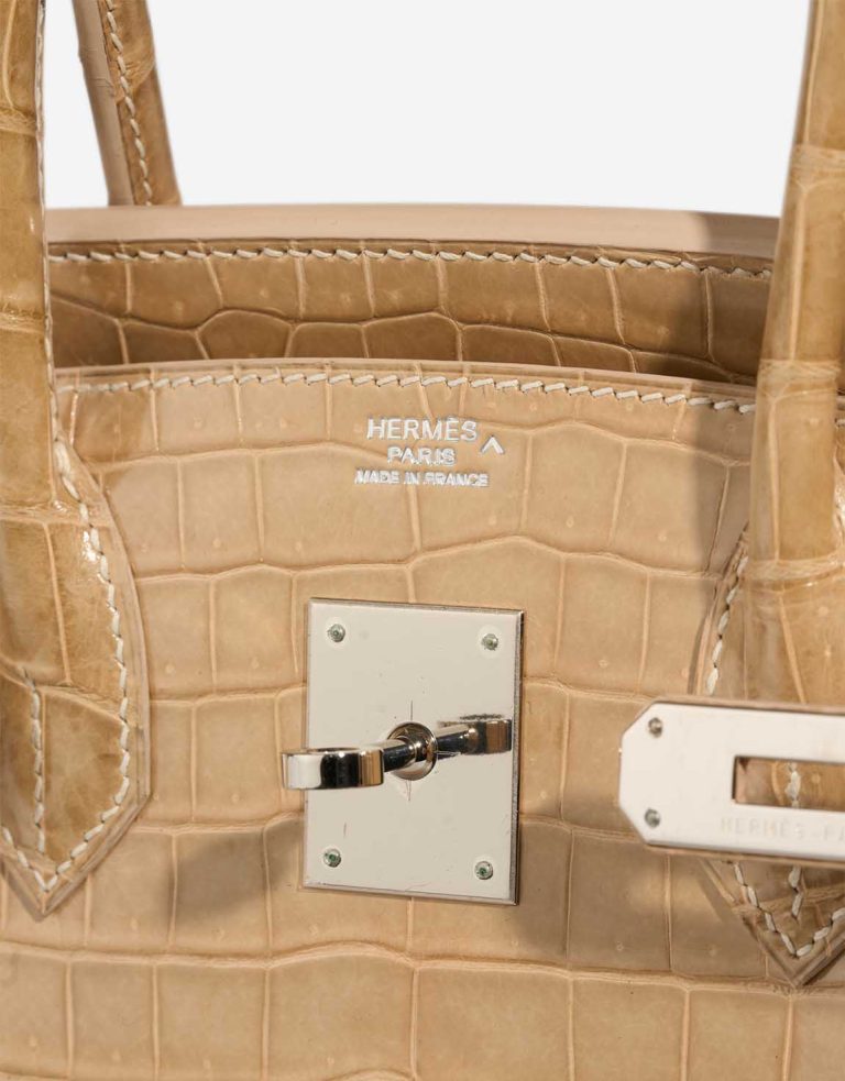Hermès Birkin 30 Porosus Crocodile Poussière Logo | Sell your designer bag
