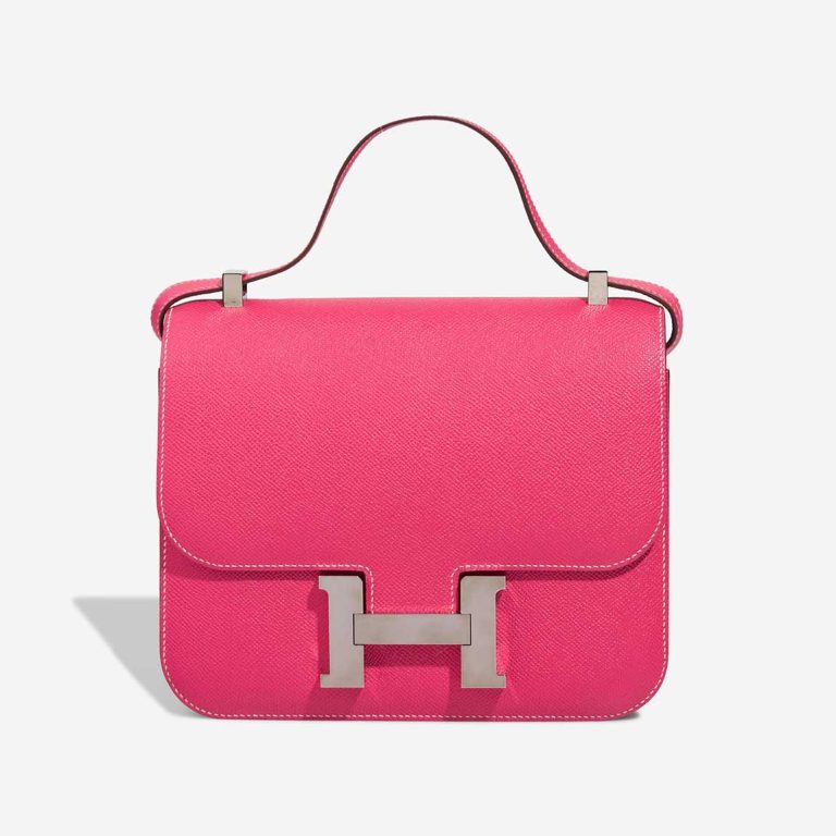 Hermès Constance 24 Epsom Rose Tyrien Front | Sell your designer bag