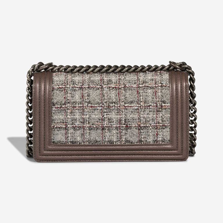 Chanel Boy Medium Tweed Brown | Sell your designer bag