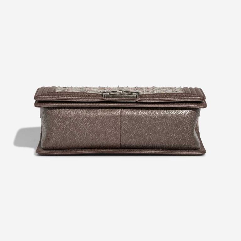 Chanel Boy Medium Tweed Brown | Sell your designer bag
