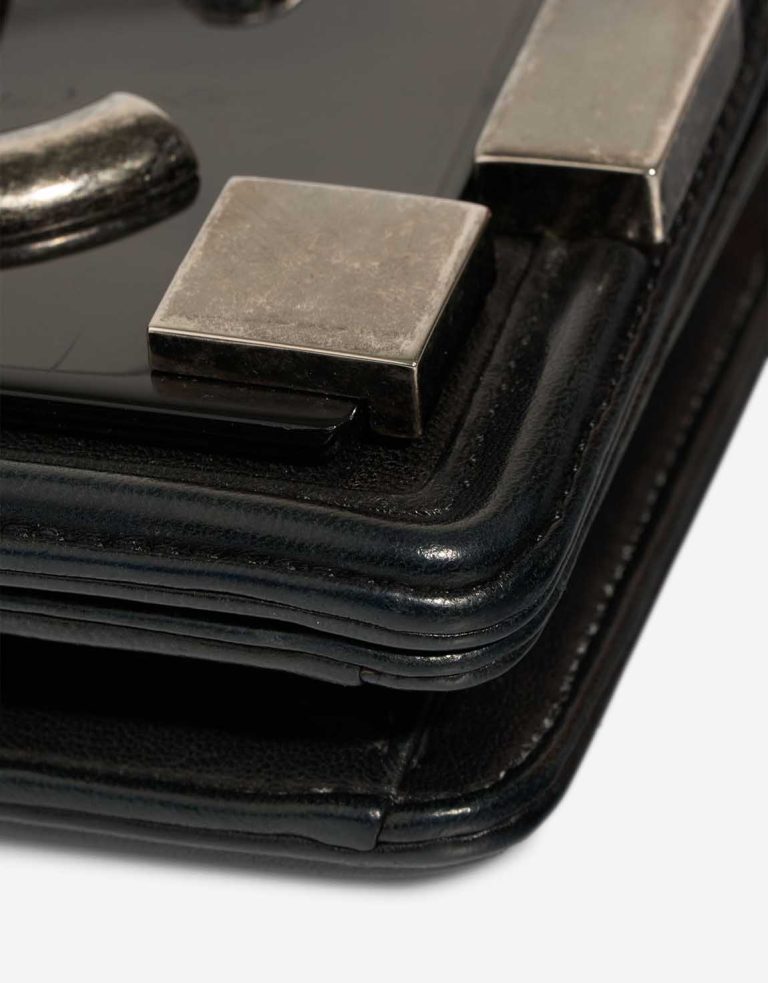 Chanel Boy Lego Brick Lamb / PVC Black Signs of wear | Sell your designer bag